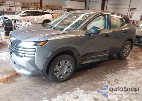 2025 Nissan Kicks S Intelligent Awd из США, поврежденный, VIN 3N8AP6BB1SL376203